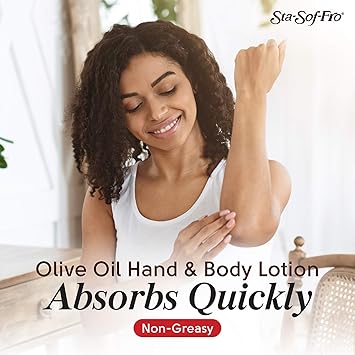 Sta-Sof-Fro Sta Sof Fro Olive Oil Hand and Body Lotion - Image 4
