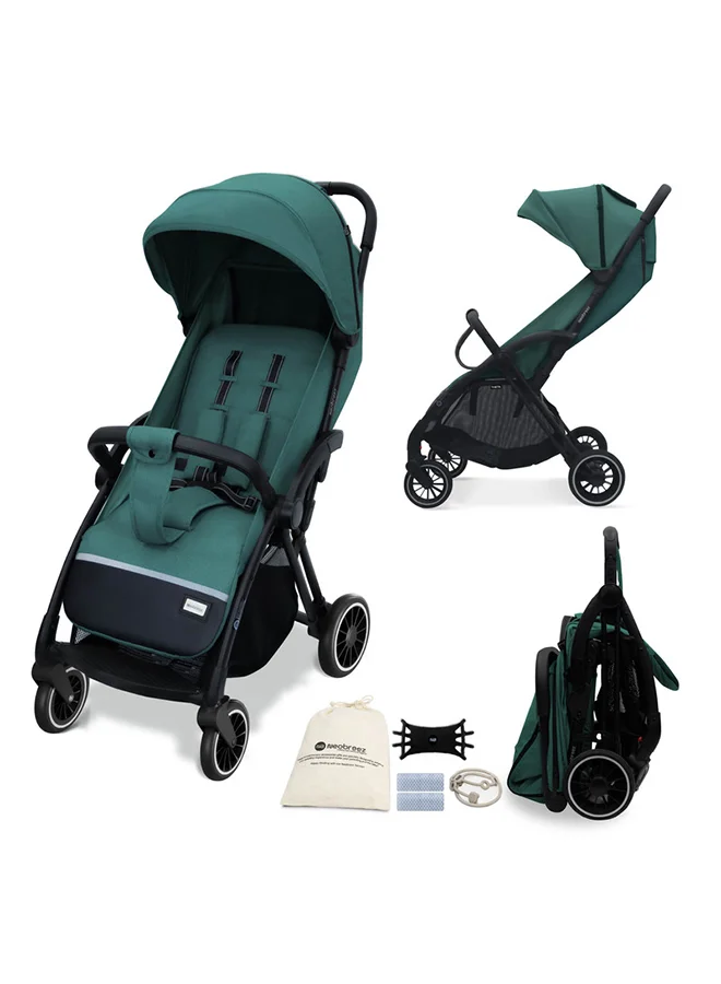 neobreez THETA Auto Fold Compact Lightweight Travel Toddler Baby Stroller,  Self-Stand Baby Trolley,  Pushchair,  Waterproof UPF 50+ Canopy, 0-4yrs,  22kg,  3yrs Warranty