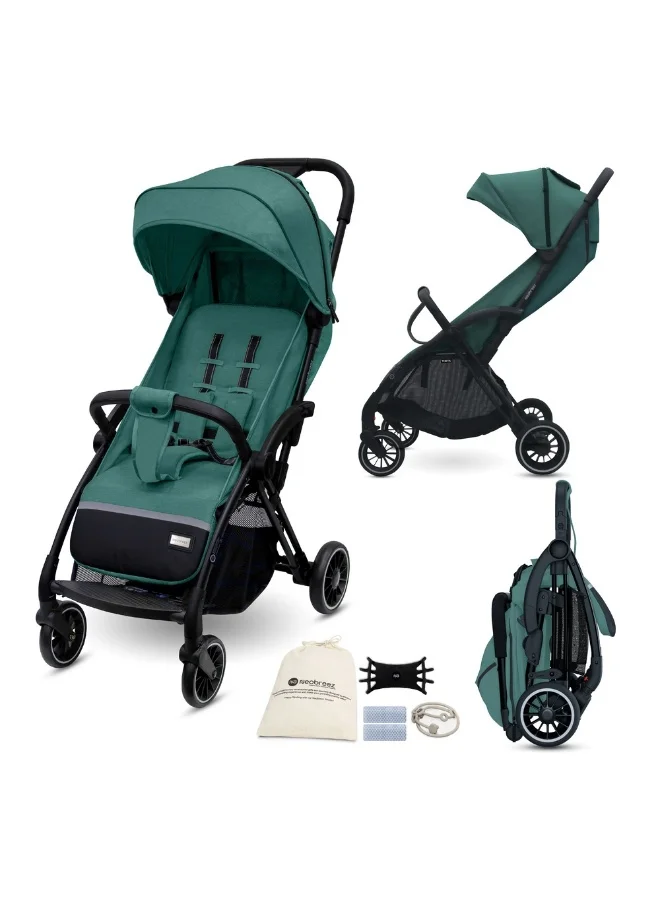 neobreez THETA Auto Fold Compact Lightweight Travel Toddler Baby Stroller,  Self-Stand Baby Trolley,  Pushchair,  Waterproof UPF 50+ Canopy, 0-4yrs,  22kg,  3yrs Warranty