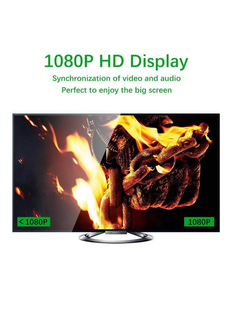 "HDMI Adapter – 1080P Digital AV Connector with Charging Port, HDMI Cable Adapter for Phone/Pad (Requires Power Supply)"  - Image 5