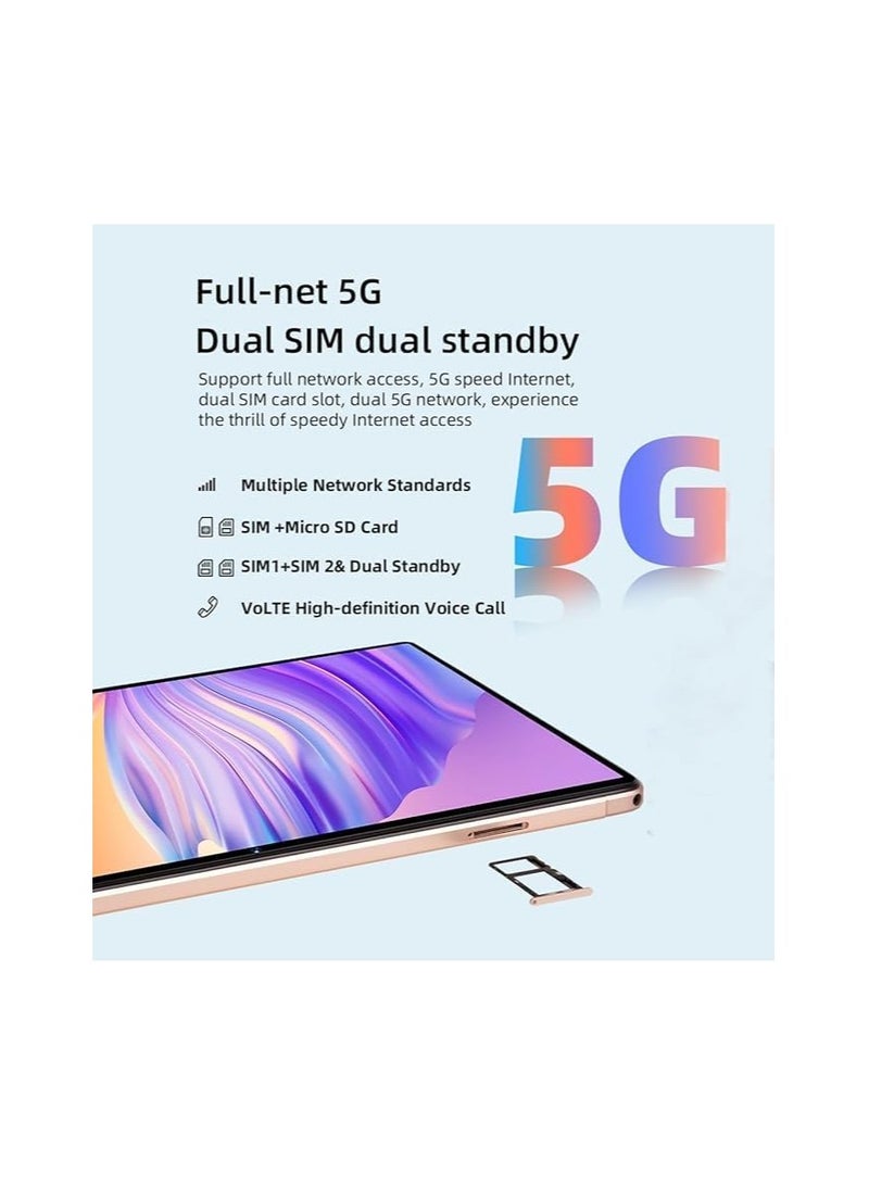 اكس برايم جهاز لوحي ذكي X-Prime A15 Max بشاشة عالية الدقة مقاس 10.1 بوصة، يعمل بنظام Android 13، مع لوحة مفاتيح وماوس وشريحتي اتصال وشبكة 5G وواي فاي وذاكرة وصول عشوائي (RAM) سعة 8 جيجابايت وذاكرة قراءة فقط (ROM) سعة 256 جيجابايت وكاميرا مزدوجة ودعم Google Meet وZoom (رمادي) - Image 3