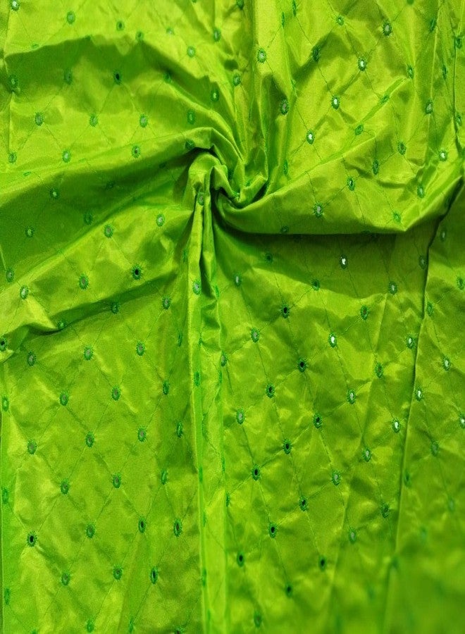 HIBA TRICOLOR lehenga choli for baby girl green orange white 5-6 years - Image 5