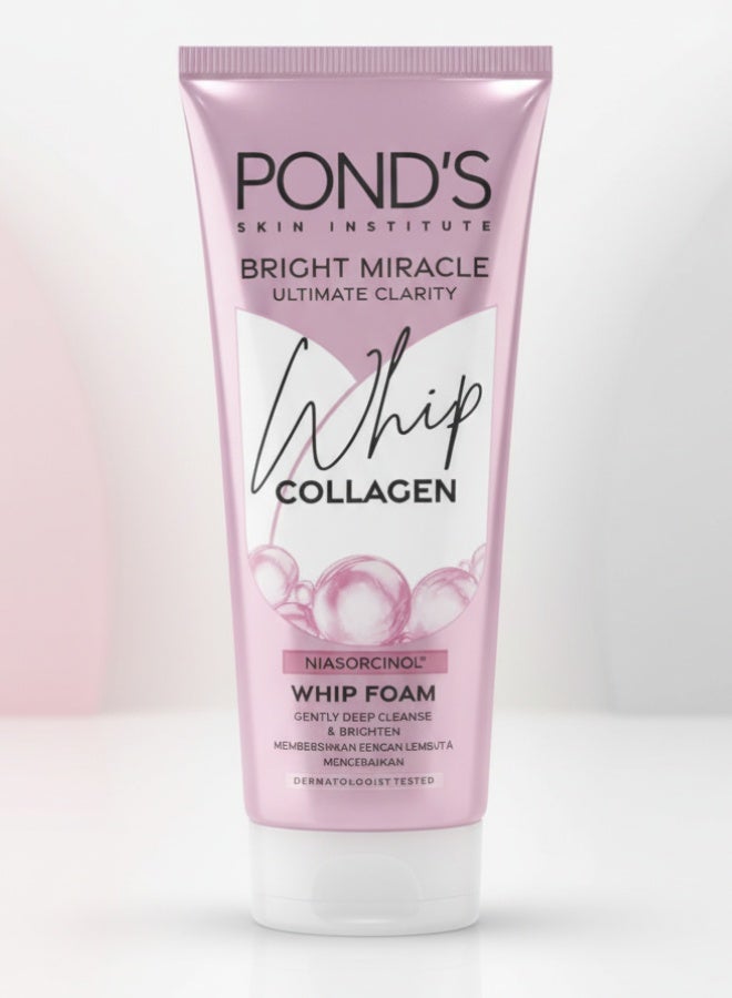 بوندس غسول بوندز برايت ميركل كلاريتي كولاجين ويب فوم 100 جم منظف للوجه للتفتيح والتنظيف العميق