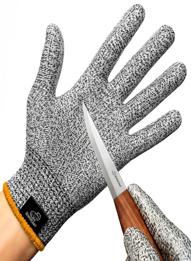BeaverCraft Wood Carving Gloves Cutting Gloves Cut Resistant Gloves CRG Whittling Woodworking Gloves Gloves for Food Prep (CRG_M) - Image 1