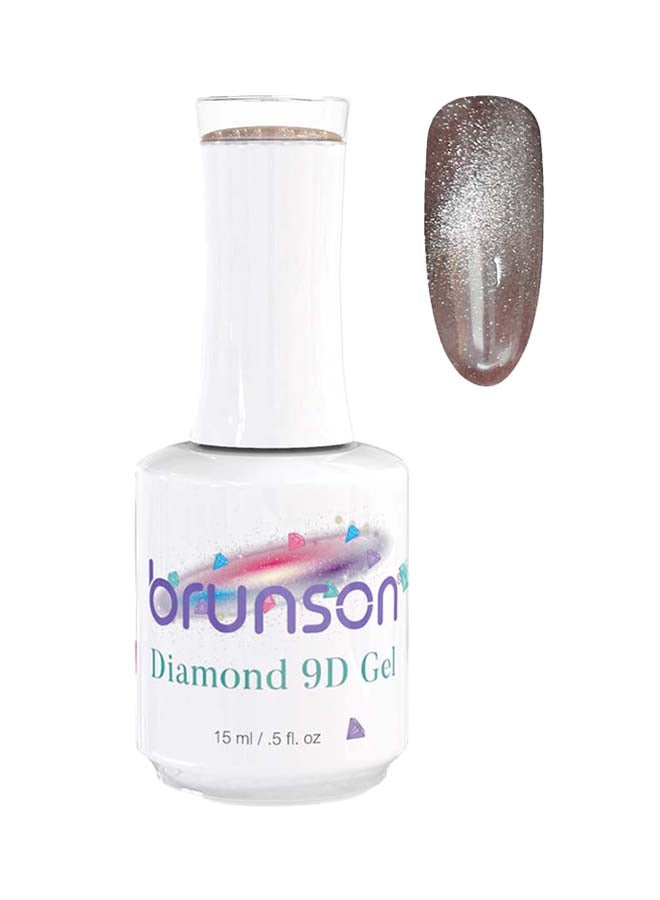 brunson Diamond 9D Magnetic Cat Eye Gel Reflective Diamond Gel Nail Polish 15ml Soak Off Gel Polish BD9D003 - Image 1