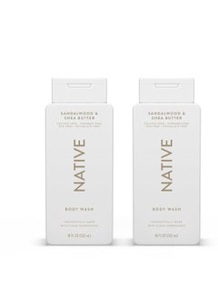 Native Body Wash Contains Naturally Derived Ingredients | For Women & Men, Sulfate, Paraben, & Dye Free Leaving Skin Soft and Hydrating | Sandalwood & Shea Butter 18 oz - 2 Pk - pzsku/ZBC27D68408F544B06D23Z/45/_/1740197462/e794b0cb-f8e7-45d6-8cee-c34f60c85ab9