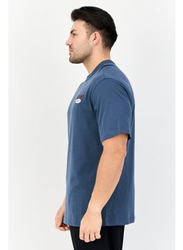 Reebok Men Sportswear Fit Short Sleeves Outdoor T-Shirt, Ash Blue  - Image 2