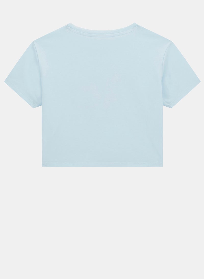 GUESS Kids Graphic Crew Neck T-Shirt - Image 2