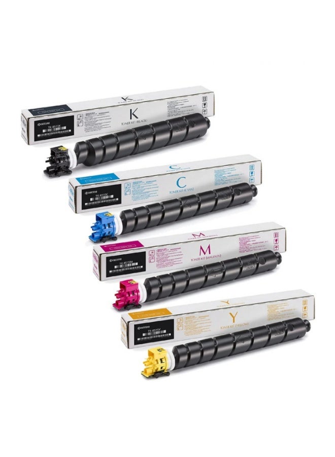 Kyocera Original TK-8335 Full Colour Toner Set (Cyan, Magenta, Yellow, Black) — Compatible with TASKalfa 3252ci / 3253ci