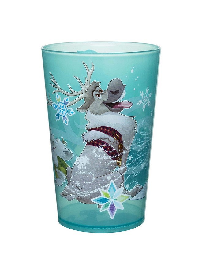 Zak Designs طقم أدوات مائدة للأطفال من زاك ديزاينز مستوحى من ديزني فروزن 5 قطع يشمل طبق، وعاء، كوب وأدوات مائدة، خالي من BPA مصنوع من مواد متينة ومثالي للأطفال - Image 5