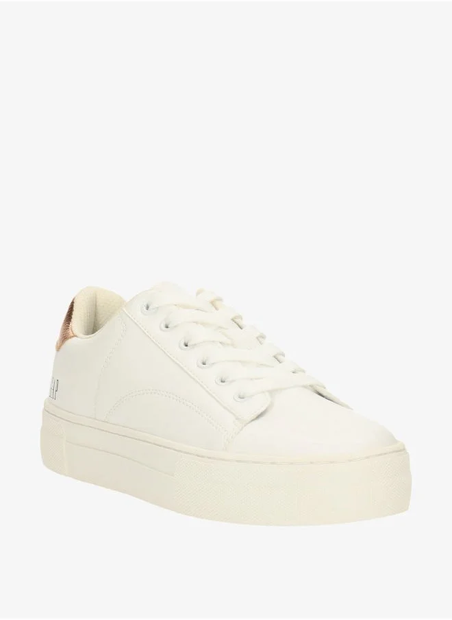 GAP Women's Colourblock Lace-Up Sneakers