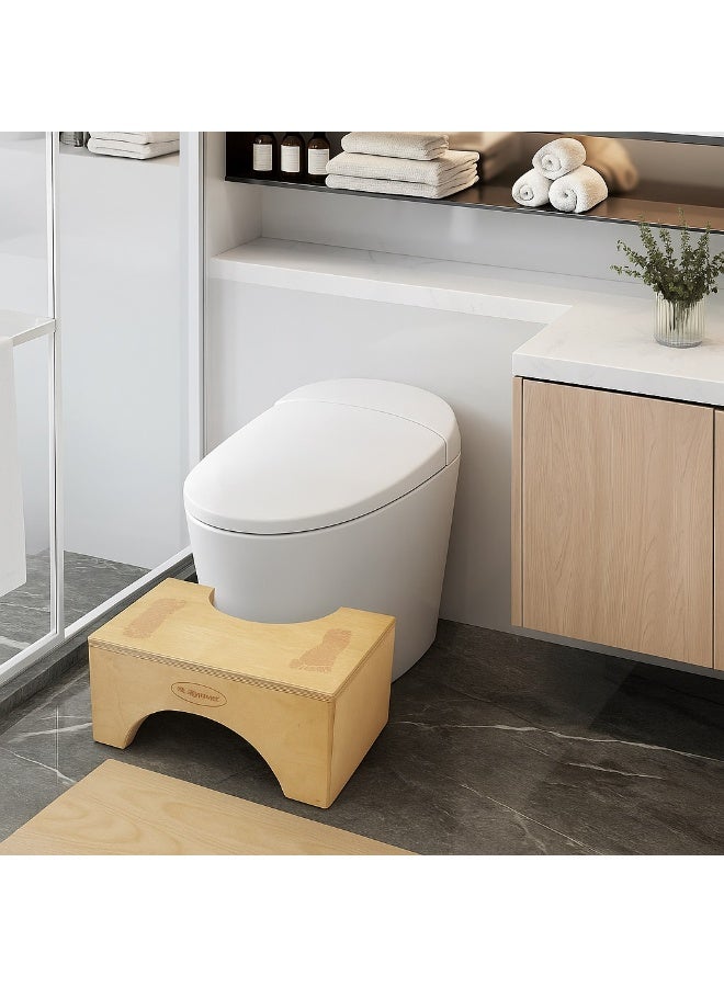 Bathroom Footrest - A Sanitary Footstool And Medical Specifications For Treating Constipation And Other Problems (Wooden Footstool Set As Shown In Picture 1) - Image 2