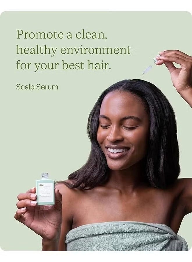 DiVi Scalp Serum with Revitalize and Detoxify 30ml, Improves Appearance of Thin Hair, Nourishes Hair Follicles, Detoxifies Product Build Up for Man and Women, Promotes Healthy Scalp and Fuller - Image 3