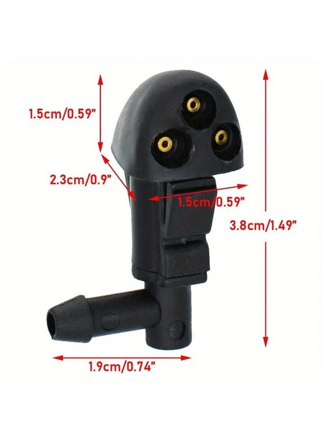 Premium Black Windshield Wiper Spray Nozzle For Chevrolet Cruze Holden 2008 2016 Models - Image 2