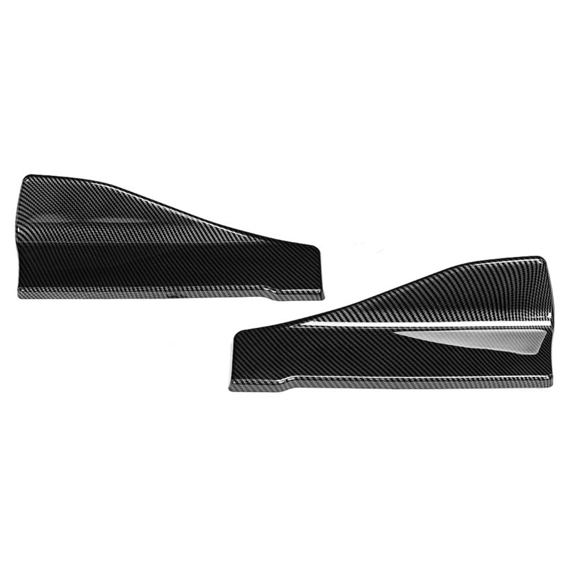 Rear Winglet Rear Lip Wrap Angle Splitters - 2PC Custom Fit For Most Vehicles Aggressive Racing Look For Car Exterior Mods - Image 4
