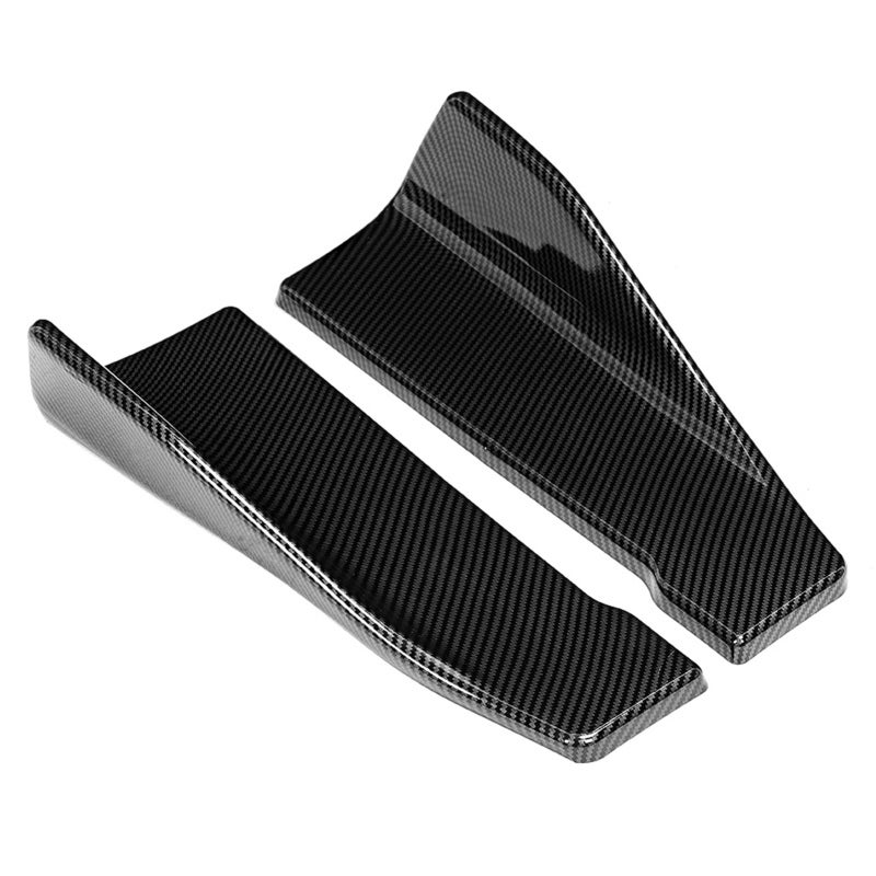 Rear Winglet Rear Lip Wrap Angle Splitters - 2PC Custom Fit For Most Vehicles Aggressive Racing Look For Car Exterior Mods - Image 2
