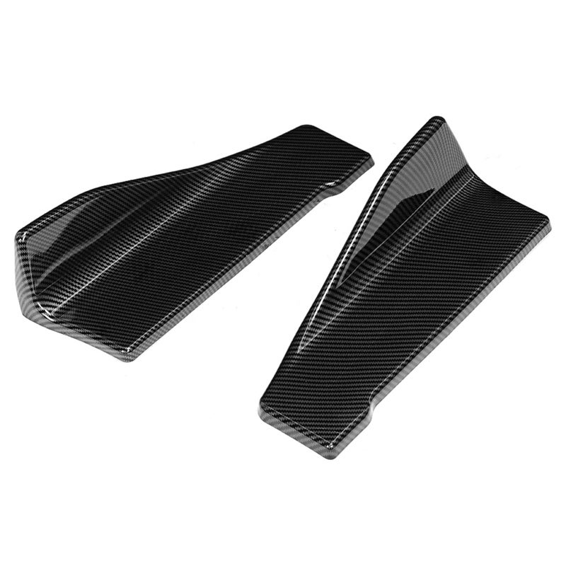 Rear Winglet Rear Lip Wrap Angle Splitters - 2PC Custom Fit For Most Vehicles Aggressive Racing Look For Car Exterior Mods - Image 3