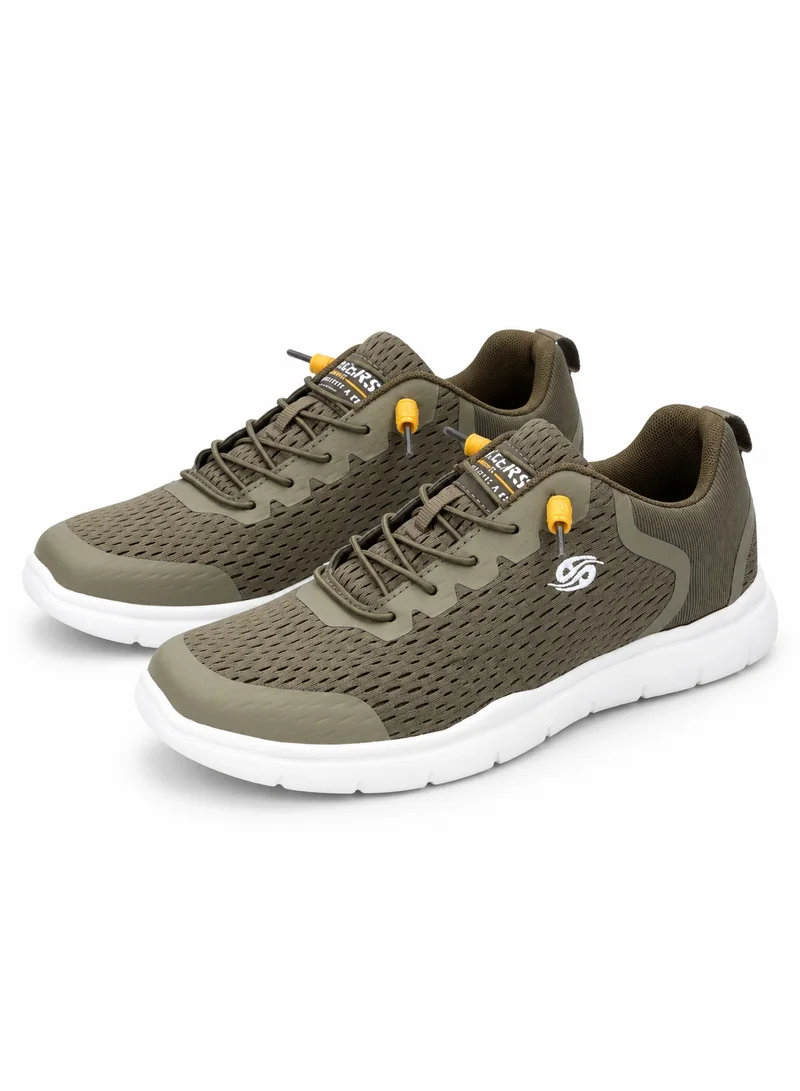 Dockers By Gerli Dockers by Gerli Men's Breathable Mesh Quick-Lace Sneakers - Olive
