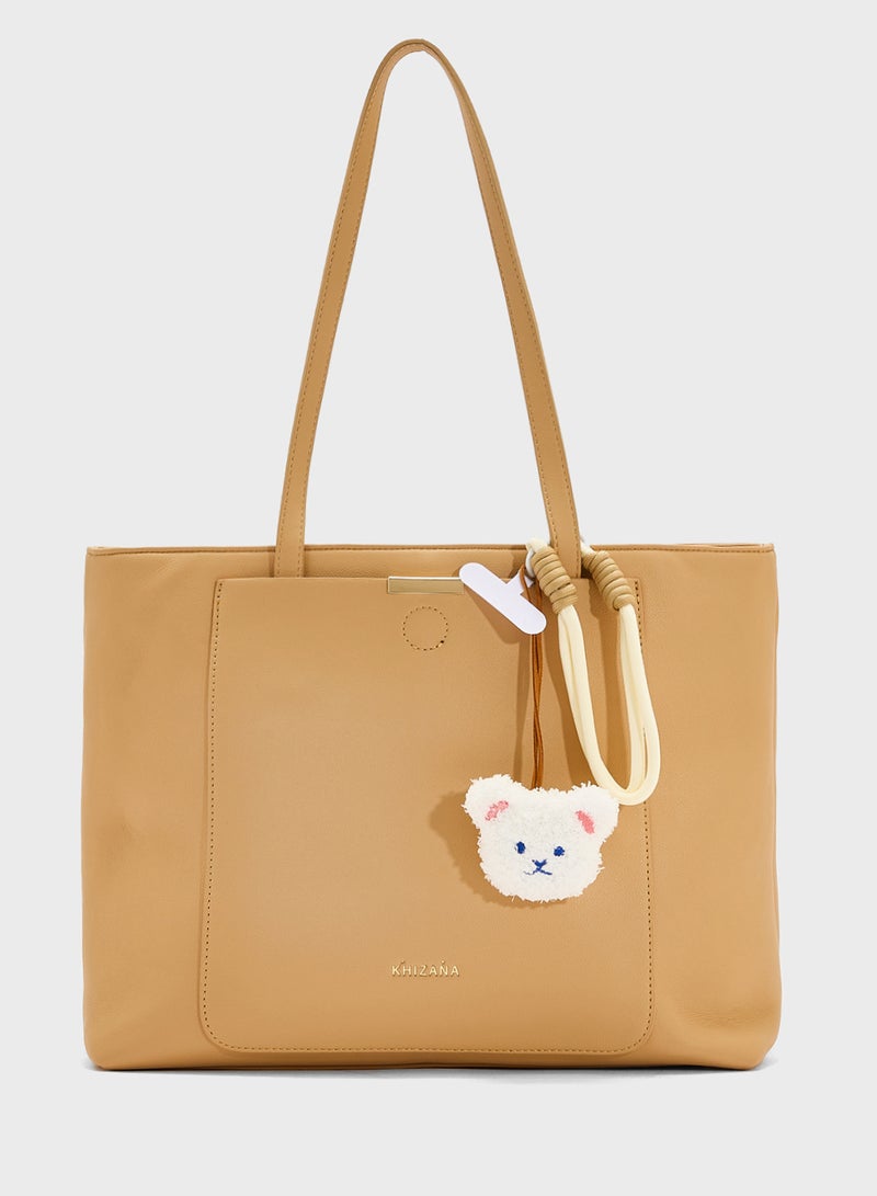 Ginger Charmaroo Giraffe Bag Charm  - Image 2