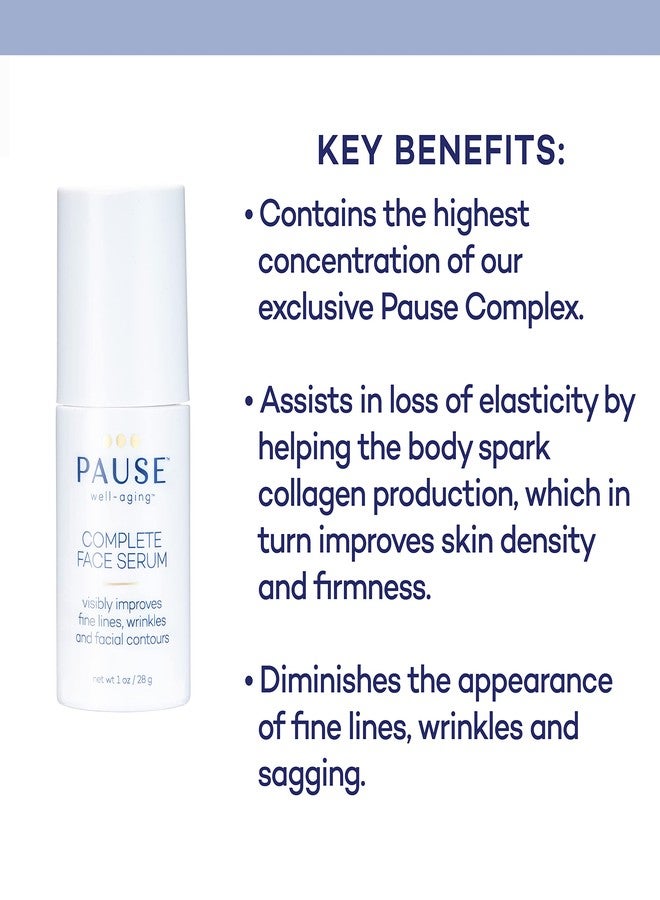 بوز سيروم الوجه الكامل من بوز ويل-إيجينج - سيروم لشد البشرة أثناء انقطاع الطمث - يرطب وينعم ويشد البشرة خلال مراحل انقطاع الطمث - منتجات العناية بالبشرة للخطوط الدقيقة والتجاعيد - 30 مل - Image 3