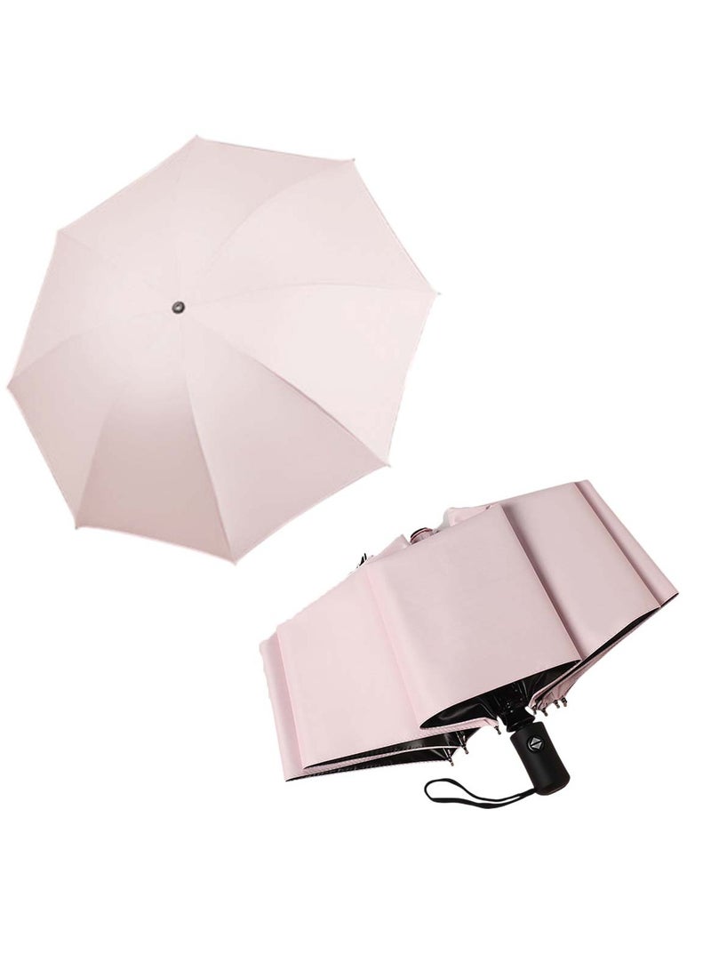 Huitich Fully Automatic Dual-Purpose Umbrella Midsummer Pink  - Image 1