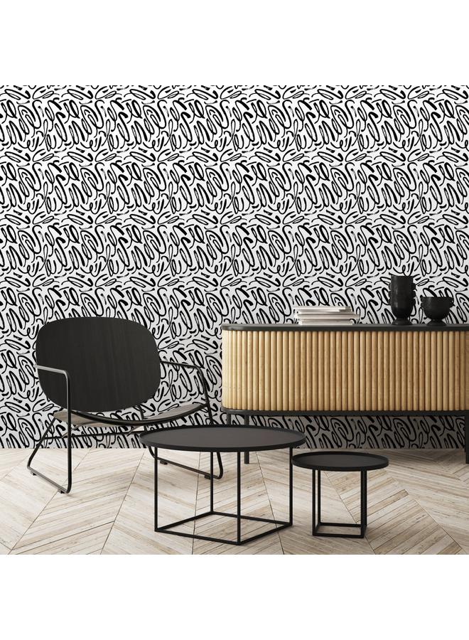 Bluejw Hand-painted Minimalist Home Modified Wallpaper Background Wall PVC Self-adhesive Wallpaper  Hot  Wallpaper - Image 2