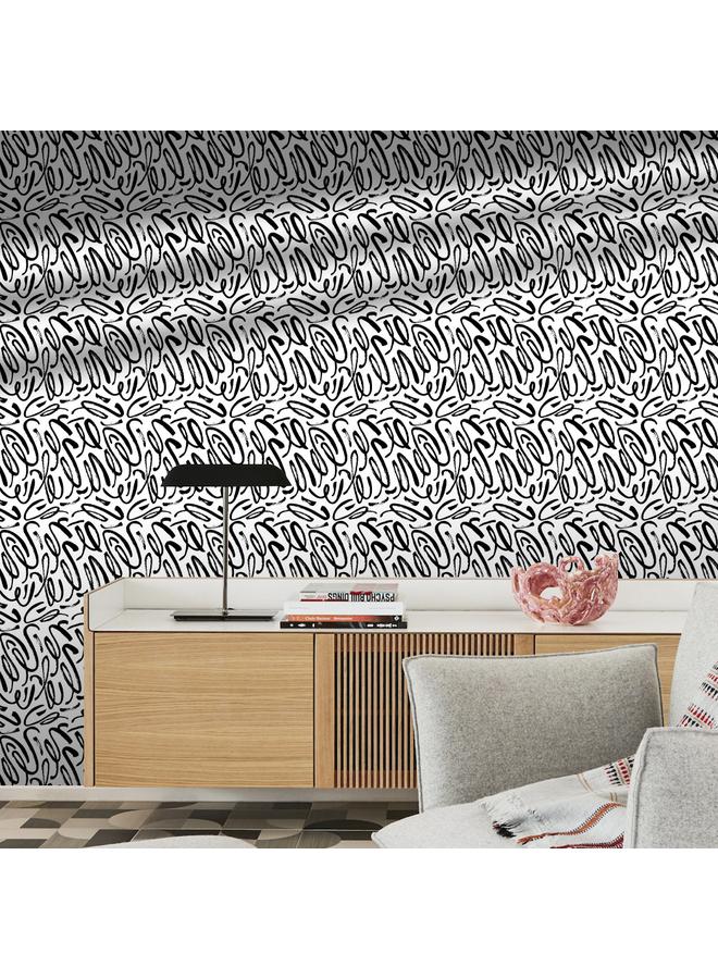 Bluejw Hand-painted Minimalist Home Modified Wallpaper Background Wall PVC Self-adhesive Wallpaper  Hot  Wallpaper - Image 4