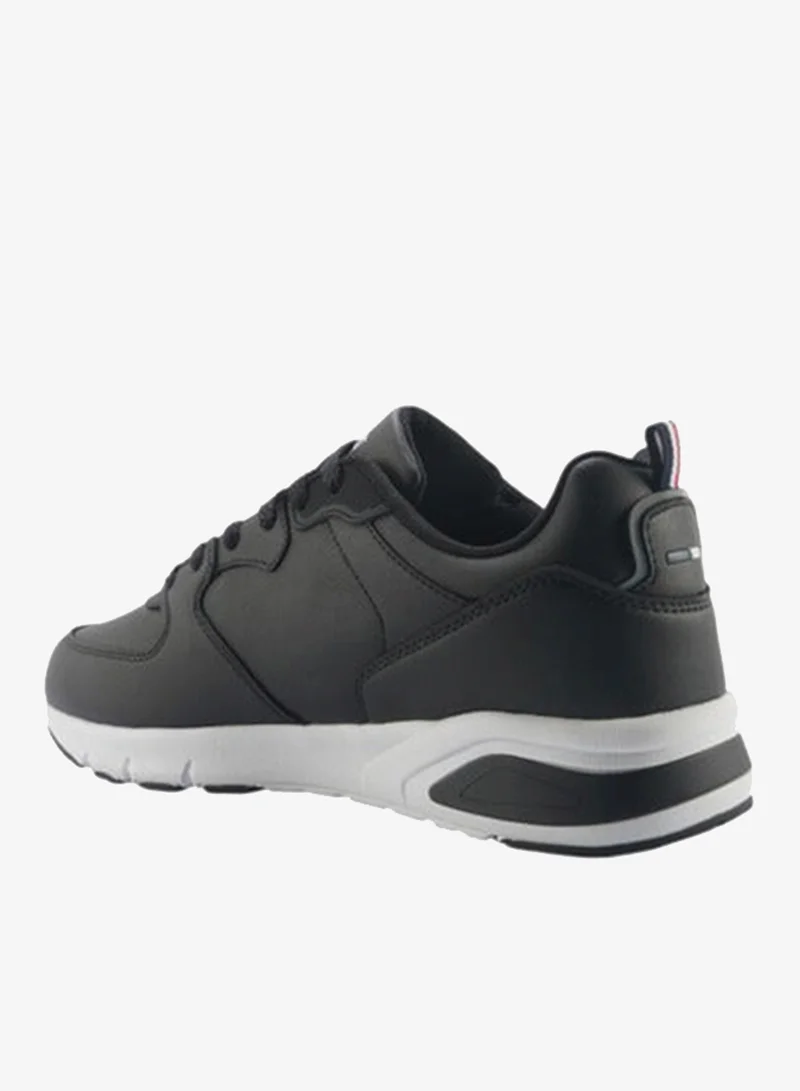 U.S. Polo Assn. Men's Logo Detail Lace-Up Sneakers