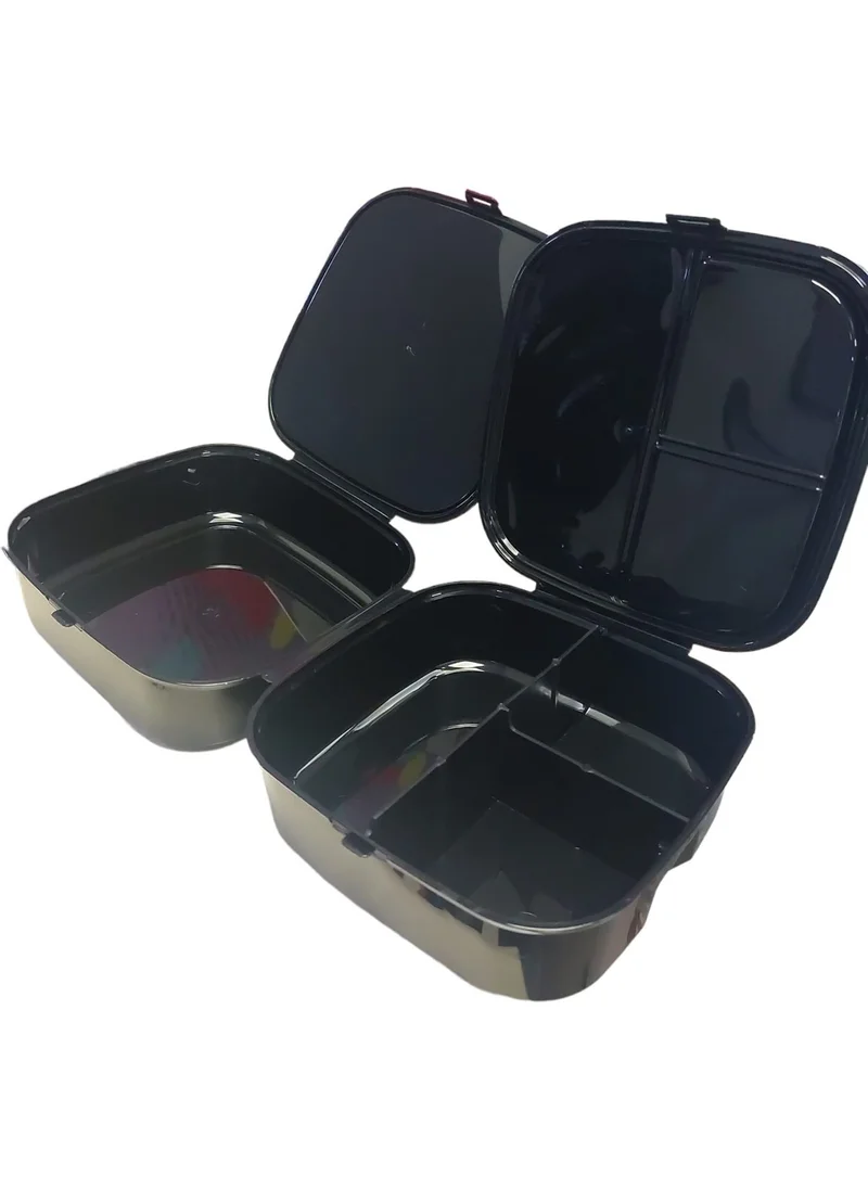 Genc Dijital Baski GENC DIGITAL PRINTING Batman Dinner Set (Fork-Spoon Separate)