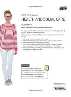 BTEC Tech Award Health and Social Care Student Book  - Image 1