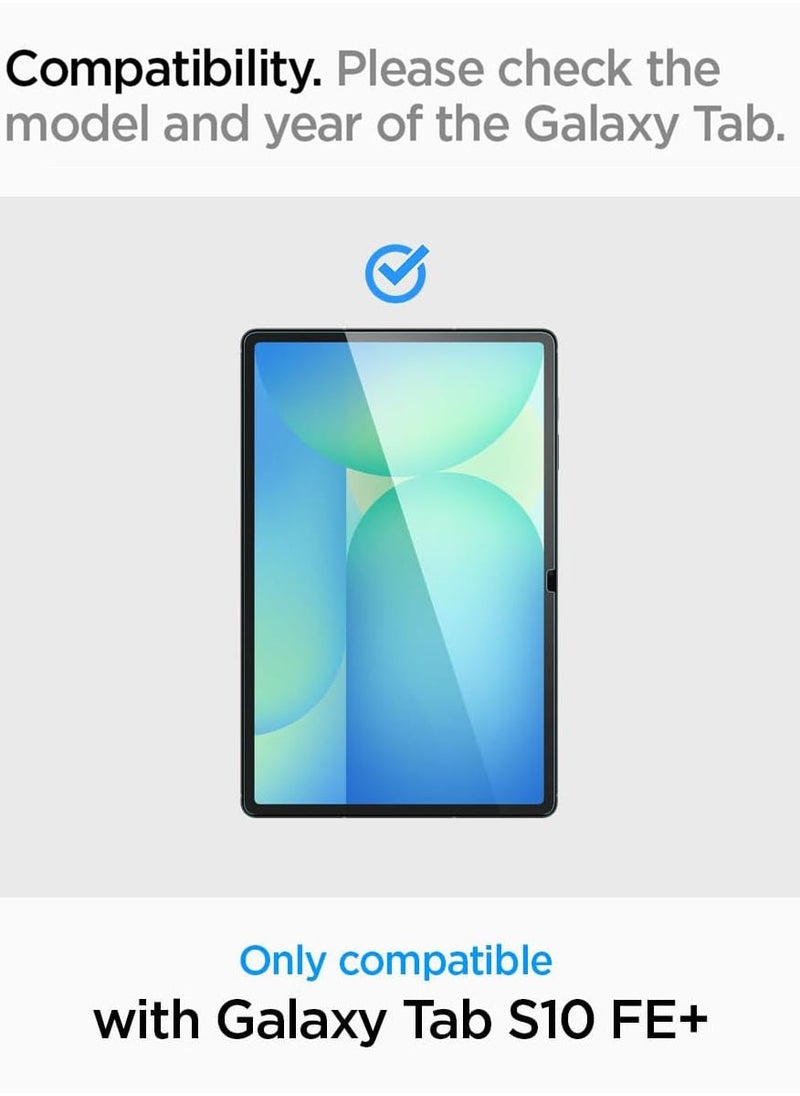 Spigen GLAStR Slim for Samsung Galaxy Tab S10 FE+ Screen Protector (13.1 inch) Premium Tempered Glass [Tab S10 FE PLUS]  - Image 2
