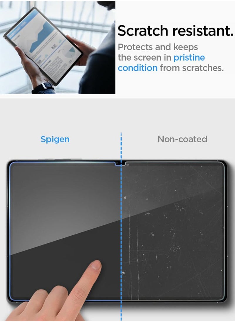 Spigen GLAStR Slim for Samsung Galaxy Tab S10 FE+ Screen Protector (13.1 inch) Premium Tempered Glass [Tab S10 FE PLUS]  - Image 4