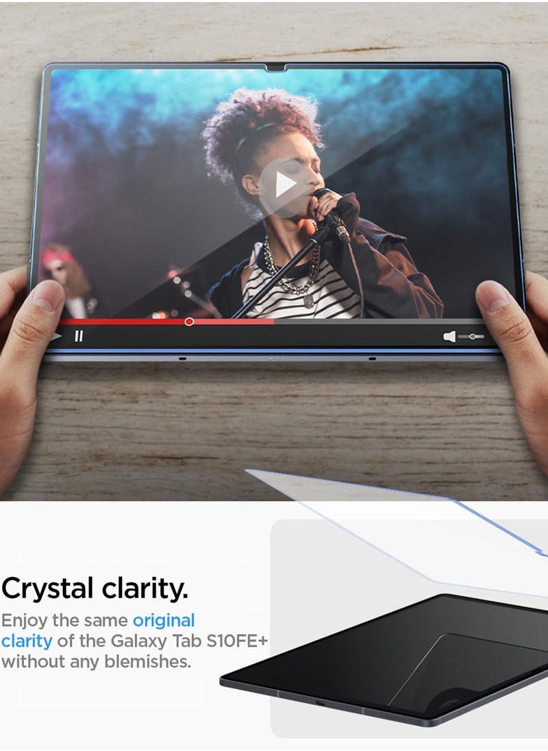 Spigen GLAStR Slim for Samsung Galaxy Tab S10 FE+ Screen Protector (13.1 inch) Premium Tempered Glass [Tab S10 FE PLUS]  - Image 5
