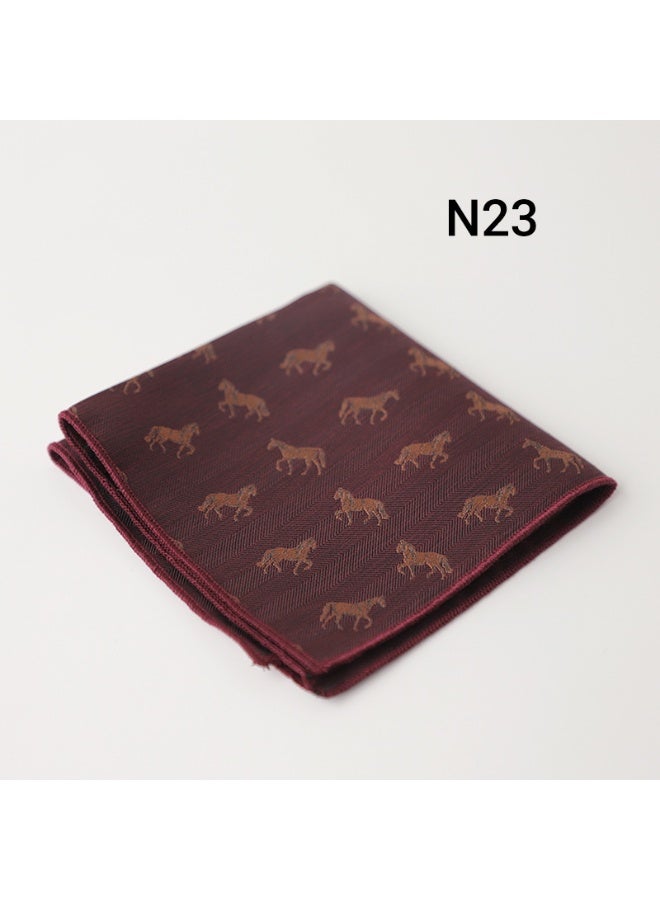 Shougu New Men's Suit Decoration Pocket Towel Small Square Towel 