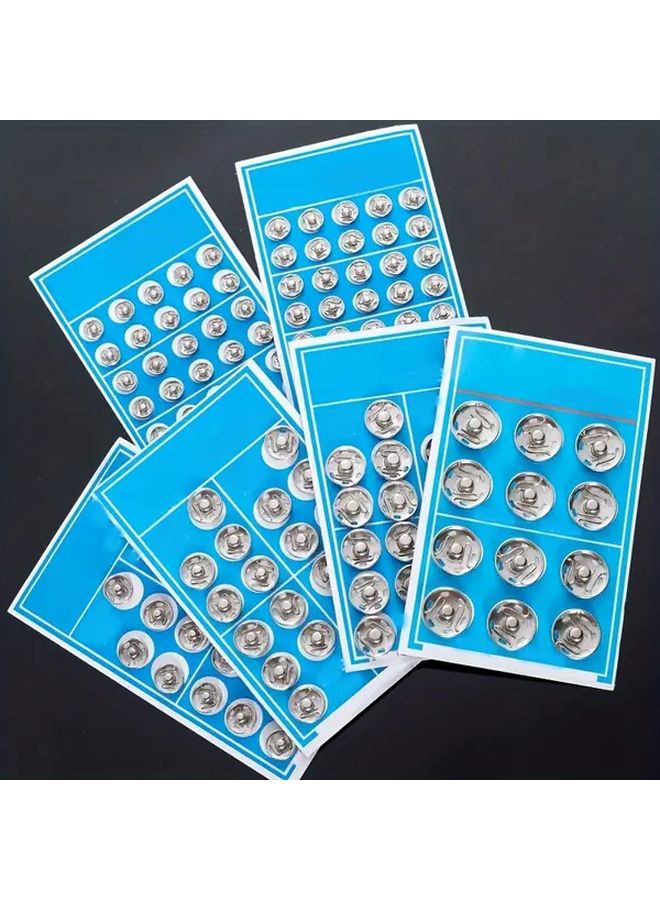 12mm Silvery Snap Fasteners Press Buttons For Clothing Sewing And Accessories - Image 2