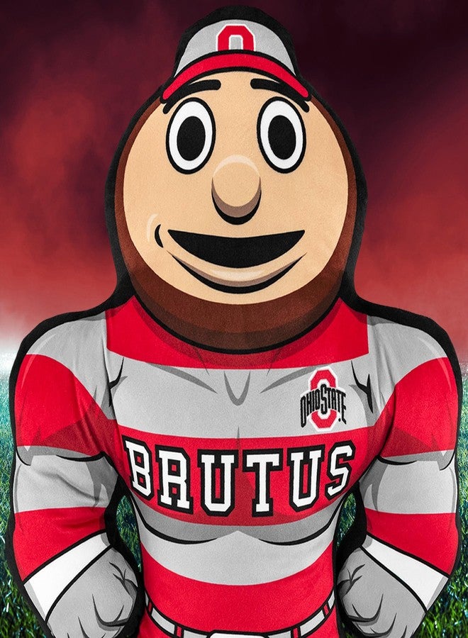 Bleacher Creatures Ohio State Brutus The Buckeye 24" Mascot Bleacher Buddy - Plush Toy - Image 5