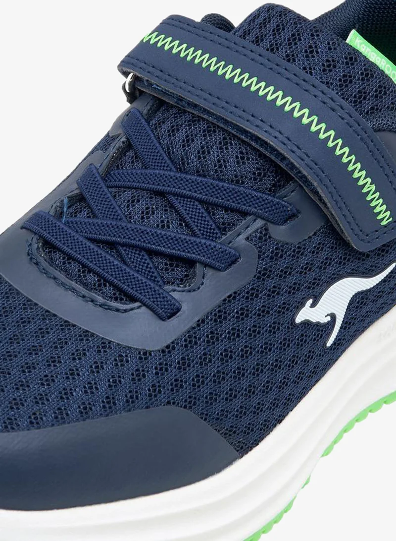 kangaROOS Navy Boys Hook & Loop Sports Shoes for Men | Best Price UAE