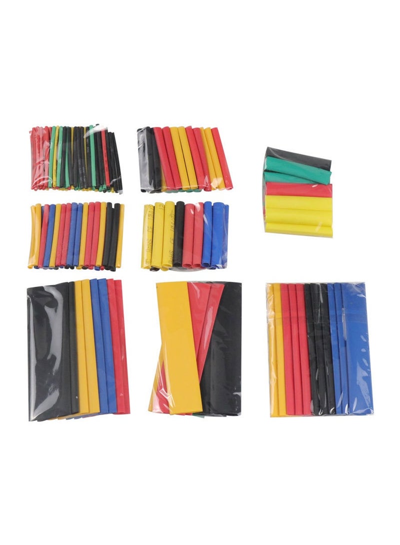 Goolsky أنابيب انكماش حراري 2:1 مجموعة لف كابل الأسلاك عزل كهربائي مجموعة أنابيب 5 ألوان - Image 1