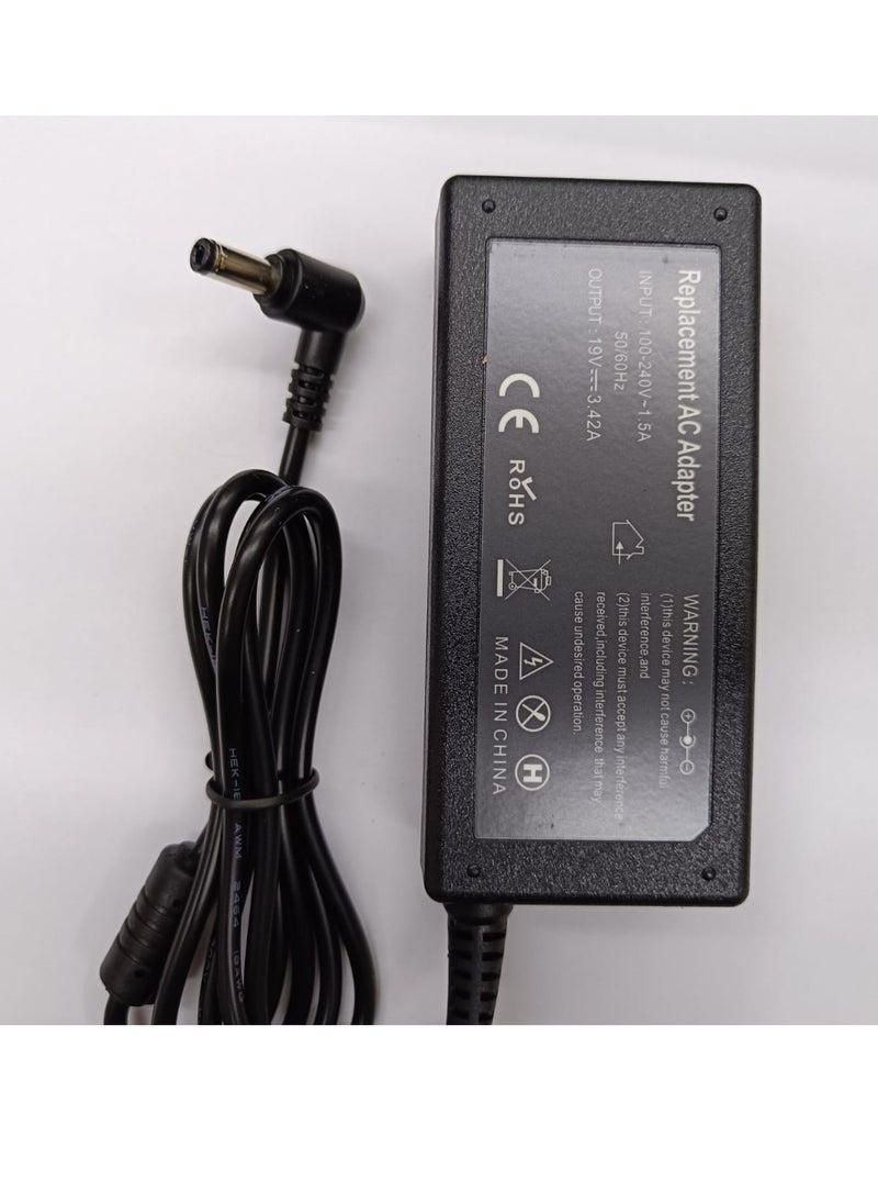 CSF Satellite C50 C55 C55D C55T C655 C675 C850 C855 C855D C875 P50 L50 L55 L55D L75 L300 L305 PA3917U-1ACA PA3714U-1ACA PA5035U-1ACA 19V 3.42A AC Adapter Connector 5.5x2.5mm  - Image 1