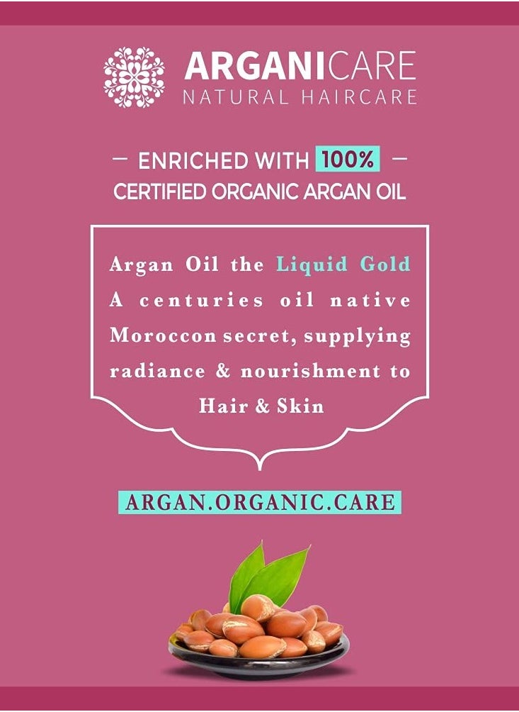 Arganicare - Arganicare Keratin Hair Thickening Conditioner for Men & Women - Deep Conditioning Treatment Enriched with Argan Oil, Jojoba Oil & Shea Moisture - Volumizing Conditioner for Damaged Hair | 13.5 fl oz - Image 1