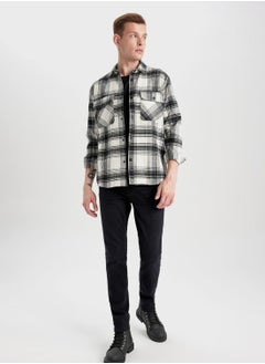 DeFacto Man Relax Fit Long Sleeve Shirt  - Image 4