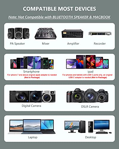ttstar Wireless Microphone System HeadsetStandLavalier Mic with Rechargeable Bodypack Transmitter Receiver for PA Speaker Camera Recording Teaching Church 1T1RSteel - Image 3