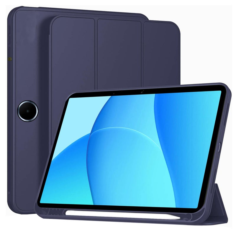 TGK Case for OnePlus Pad Lite 11 inch Tablet, Oppo Pad SE 11" Trifold Smart Stand Flip Cover (Blue) - Image 1
