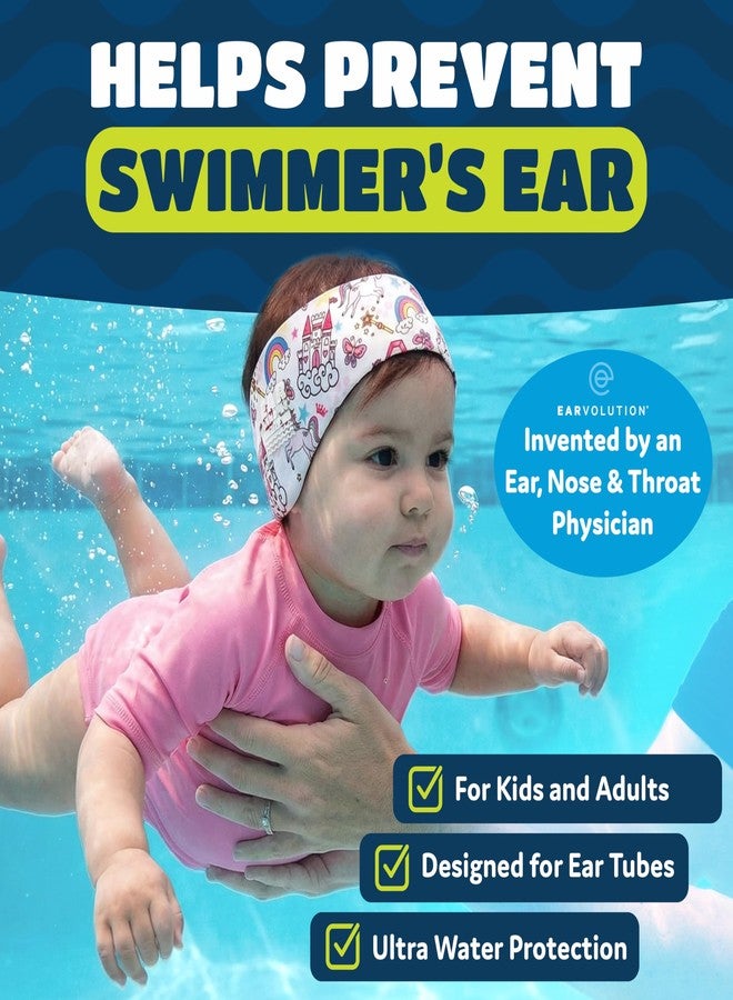 إير باند-إت طوق رأس للسباحة من إير باند-إت ألترا (يمنع دخول الماء، ويثبت سدادات الأذن) - موصى به من قبل الأطباء - صغير (للأعمار من 1 إلى 3 سنوات) - وردي - Image 2