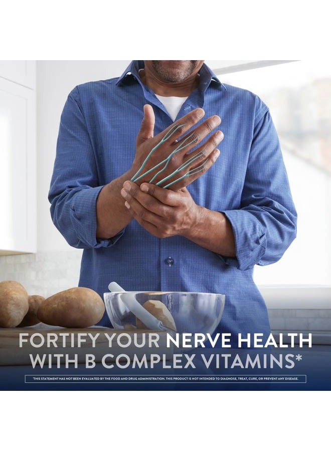 Nervive تخفيف الأعصاب، مع حمض ألفا ليبويك، للمساعدة في تقليل آلام الأعصاب، الضعف، وعدم الراحة في الأصابع، اليدين، أصابع القدم، والقدمين*†، ALA، فيتامينات B12، B6، وB1، الكركم، الزنجبيل، 30 قرص يومي - Image 5