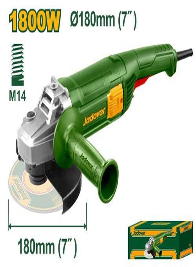 Jadever Angle Grinder 7Inch 1800W Jdag851801 - Image 1