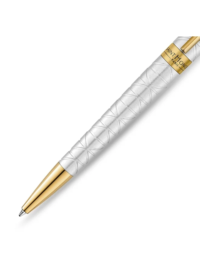 سانت هونور Champ De Mars Silver &amp; Gold Pen for Men's