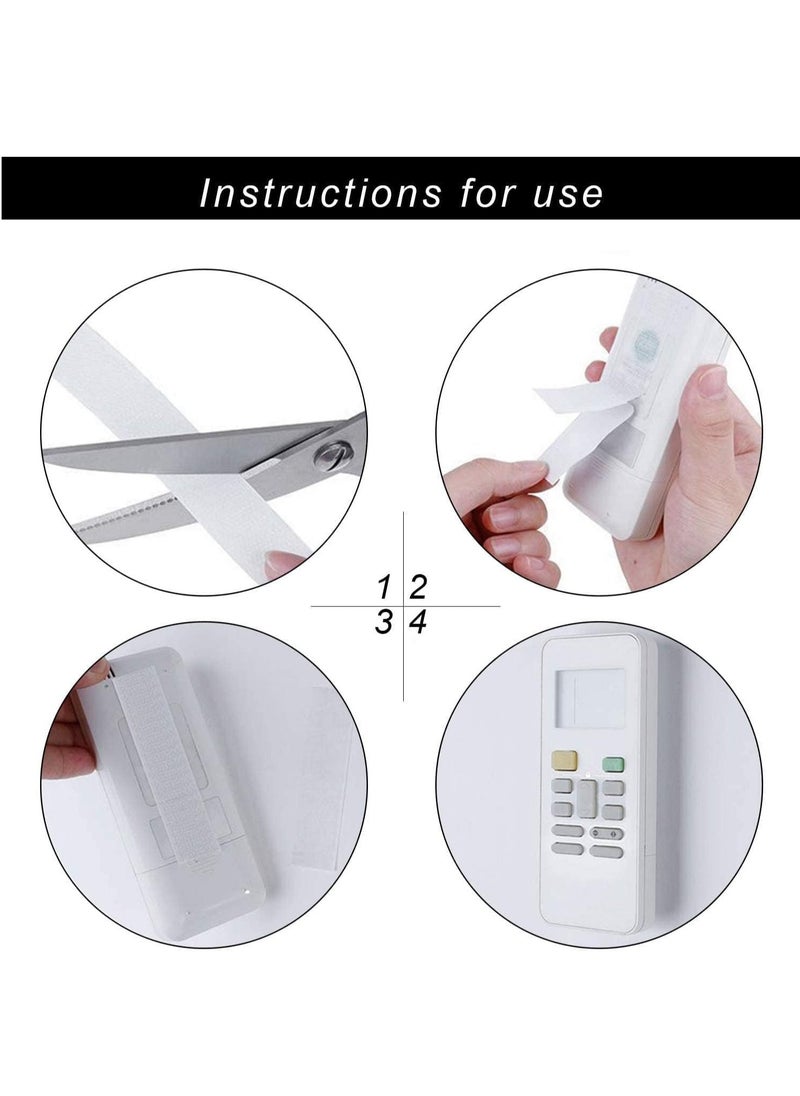 Generic - Hook and Loop Tape, Self Adhesive Sticky Tape, Heavy Duty Hook Loop Tape, Reusable Double Sided Sticky Tape Roll, Strength Velcro Heavy-Duty Stick On Self, Adhesive Velcro Tape, White, 8M - Image 1