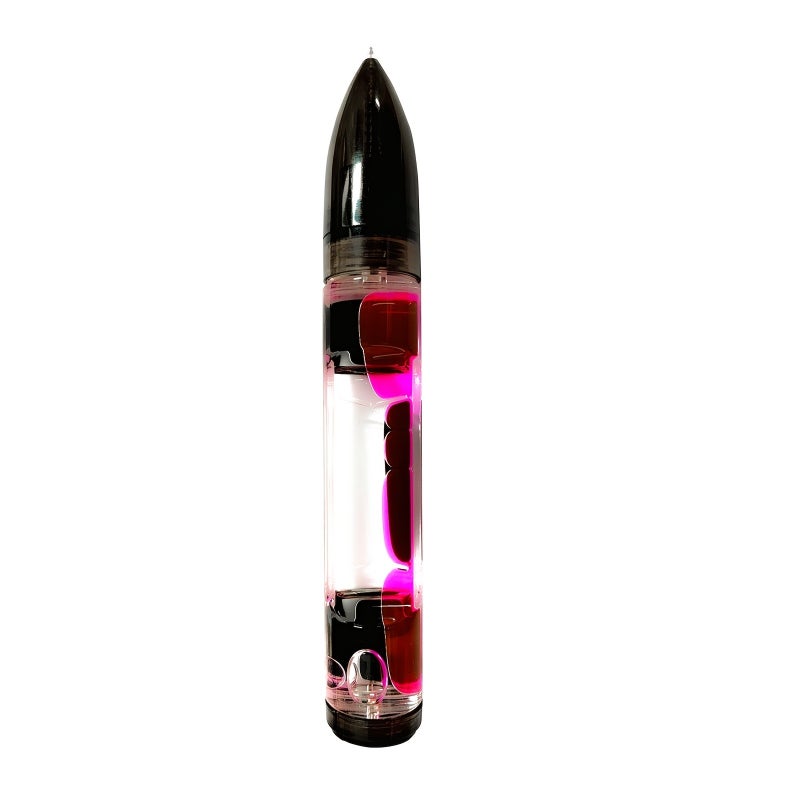 Creative Colorful Oil Drop Pen – Stress Relief Liquid Hourglass Desk Toy for Students - Image 1