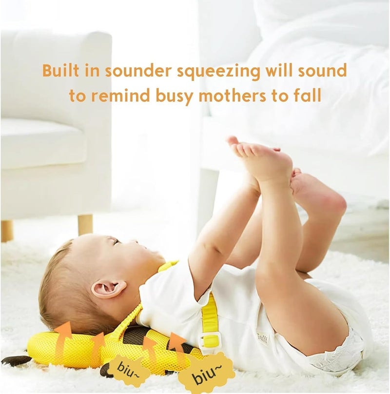 Baby Head Protector Backpack Bee Soft Landing  Safety Toddler Fall Protection for Baby Crawling  Walking FallingBack Cushion for Infant - Image 5